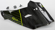Load image into Gallery viewer, Visor W/Screws Colfax Mx 46 Black/Hi Vis Yellow Md 2x