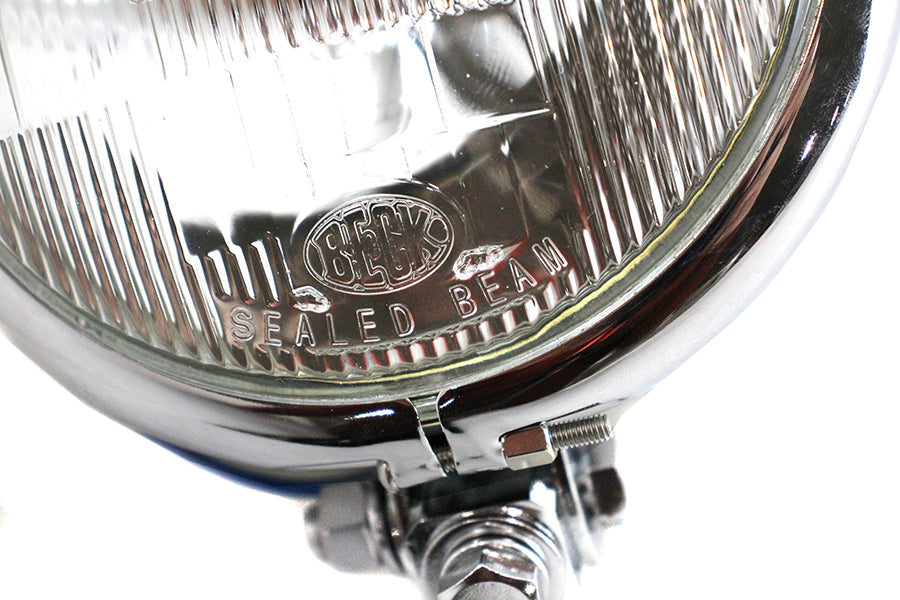 5-3/4 inch Round Headlamp Assembly Chrome