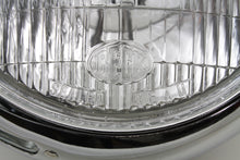 Load image into Gallery viewer, Chrome Replica 7 inch Round Headlamp 6 Volt
