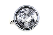 Load image into Gallery viewer, Chrome Replica 7 inch Round Headlamp 6 Volt