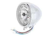 Load image into Gallery viewer, 4 inch Round Headlamp 12 Volt Chrome