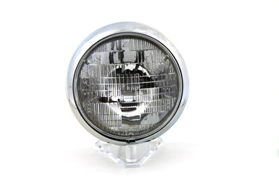 6 Volt 7 inch Round Sealed Beam Headlamp Assembly