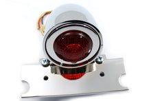 Load image into Gallery viewer, Chrome Sparto Style LED Tail Lamp Red