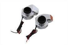 Load image into Gallery viewer, Chrome Front Turn Signal Marker Lamp Set