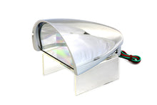 Load image into Gallery viewer, 5-3/4 inch Half Moon Headlamp Chrome Billet