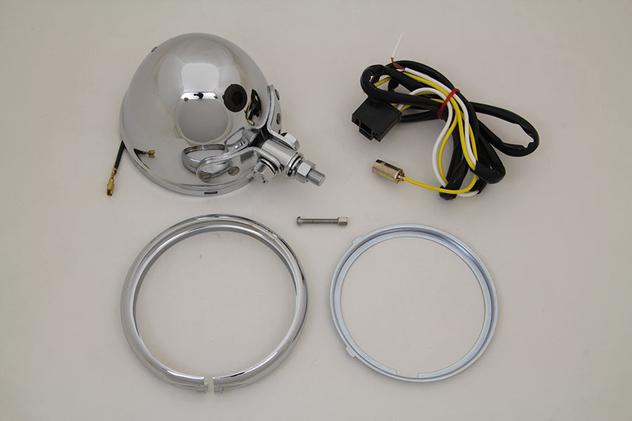 4-1/2 inch Custom Round Headlamp Shell