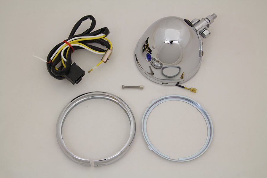 4-1/2 inch Custom Round Headlamp Shell