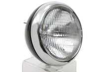 Load image into Gallery viewer, Black 7 inch K Headlamp with Chrome Rim