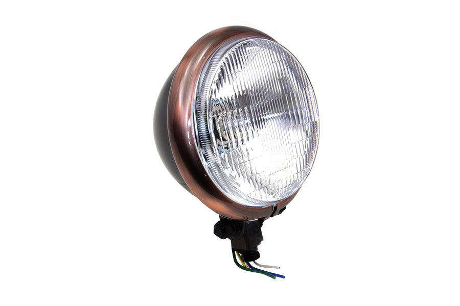 5-3/4 inch Black Headlamp