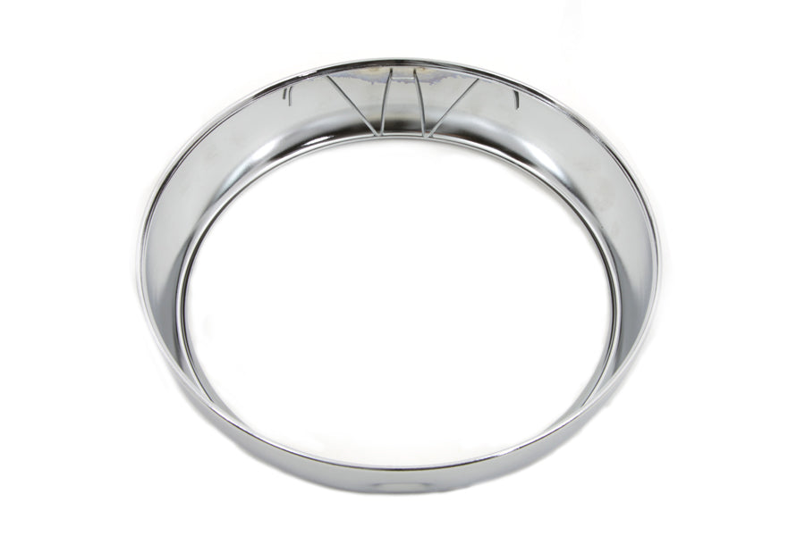 Chrome Contoured 7 inch Headlamp Rim