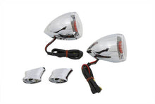 Load image into Gallery viewer, Rear Turn Signal Kit Clear Lens Red LED