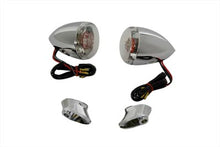 Load image into Gallery viewer, Rear Turn Signal Kit Clear Lens Red LED