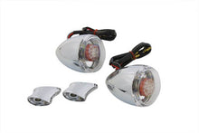 Load image into Gallery viewer, Rear Turn Signal Kit Clear Lens Red LED