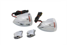 Load image into Gallery viewer, Rear Turn Signal Kit Clear Lens Red LED