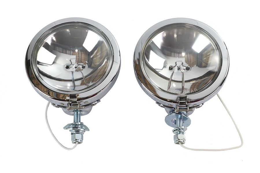 Replica Chrome Guide Spotlamp Set 12 Volt