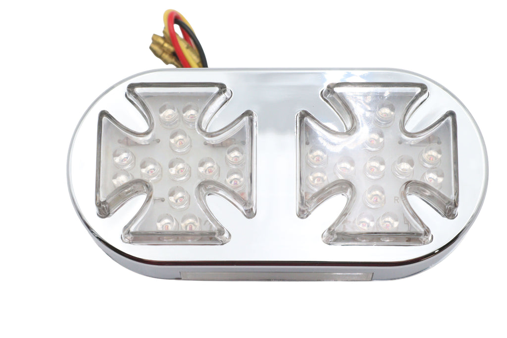 Chrome Maltese Tail Lamp
