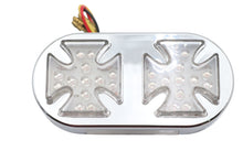 Load image into Gallery viewer, Chrome Maltese Tail Lamp