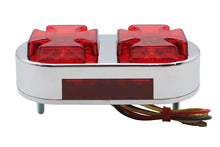 Load image into Gallery viewer, Chrome Maltese Tail Lamp
