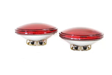Load image into Gallery viewer, Red 4-1/2 inch 12 Volt Sealed Beam Spotlamp Set