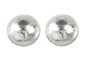 Clear 4-1/2 inch 12 Volt Sealed Beam Spotlamp Bulb Set