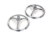 Load image into Gallery viewer, 4-1/2 inch Chrome Bullet Style Spotlamp Trim