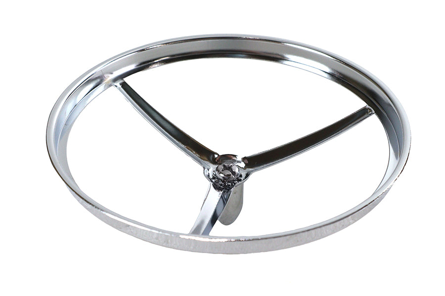 5-3/4 inch Bullet Style Chrome Headlamp Trim