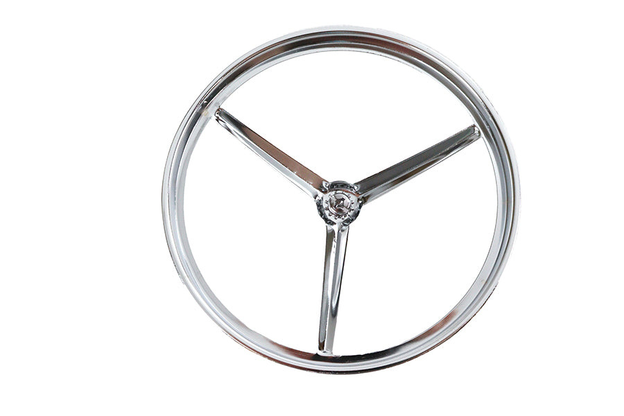 5-3/4 inch Bullet Style Chrome Headlamp Trim