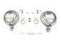 12 Volt 4 1/2 inch Chrome Spotlamp Kit