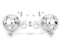 Load image into Gallery viewer, 12 Volt 4 1/2 inch Chrome Spotlamp Kit