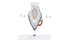 Load image into Gallery viewer, Chrome Teardrop LED Tail Lamp Clear Lens