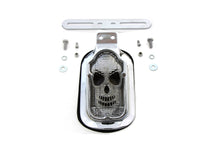 Load image into Gallery viewer, Skull Face Tombstone Tail Lamp Clear Lens