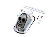 Load image into Gallery viewer, Skull Face Tombstone Tail Lamp Clear Lens