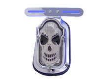 Load image into Gallery viewer, Skull Face Tombstone Tail Lamp Clear Lens