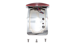 Load image into Gallery viewer, Chrome Slice LED Tail Lamp License Plate Assembly