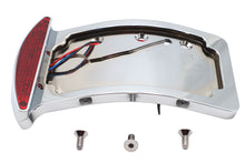 Load image into Gallery viewer, Chrome Slice LED Tail Lamp License Plate Assembly