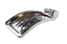 Load image into Gallery viewer, Chrome Maltese LED Tail Lamp License Plate Assembly