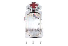 Load image into Gallery viewer, Chrome Maltese LED Tail Lamp License Plate Assembly