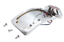 Load image into Gallery viewer, Chrome Maltese LED Tail Lamp License Plate Assembly