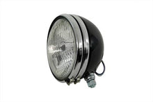 Load image into Gallery viewer, Replica 5-3/4 inch Round Black Headlamp