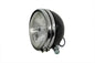 Replica 5-3/4 inch Round Black Headlamp
