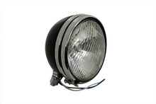 Load image into Gallery viewer, Replica 5-3/4 inch Round Black Headlamp