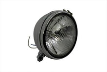 Load image into Gallery viewer, Replica 5-3/4 inch Round Chrome Headlamp