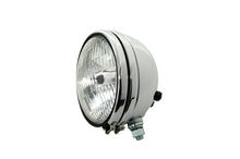 Load image into Gallery viewer, Replica 5-3/4 inch Round Chrome Headlamp