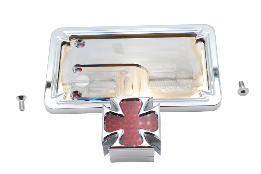 Tail Lamp and License Plate Assembly Maltese Style