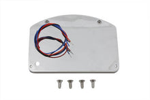 Load image into Gallery viewer, Chrome Slice LED Tail Lamp License Plate Assembly