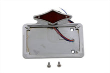 Load image into Gallery viewer, Chrome Diamond LED Tail Lamp License Plate Assembly