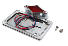 Load image into Gallery viewer, Chrome Diamond LED Tail Lamp License Plate Assembly