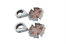 Load image into Gallery viewer, Fireman Cross Turn Signal Set 39mm Clamp Kit