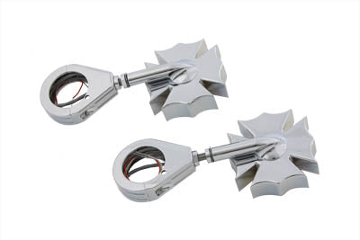 Fireman Cross Turn Signal Set 39mm Clamp Kit