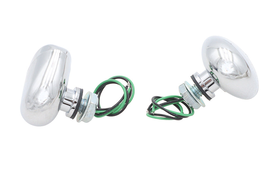 LED Green Marker Lamp Set Center Mount